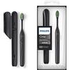 Philips Spazzolino ricaricabile Philips One - Spazzolino elettrico nero shadow modello HY1200/26, Philips One, Nero