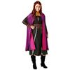 Rubie's Rubies Costume Ufficiale Disney Frozen 2, Anna Deluxe, per Adulti, Taglia XS UK 6-8