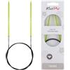 KNITPRO - Ferri da Maglia circolari, 80 cm, 3,75 mm Verde Chiaro