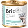 Brit veterinary Brit Grain Free Veterinary Diet Cat Struvite Tacchino con piselli 200g