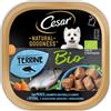 Cesar natural goodness bio pesce guarnito con piselli e carote 100 g