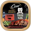 Cesar natural goodness terrine manzo guarnito con fiagioli, carote e mirtilli 100 g
