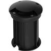 Faretto Carrabile Monodirezione MR16 IP67 Acciaio INOX 12/24V Nero Colore Nero