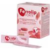 UGA Ferrolip Forte 30 Stick Packs - Integratore di ferro e vitamine