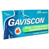 Gaviscon 24 compresse 250mg gusto menta