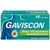 Gaviscon 48 compresse 250mg gusto menta