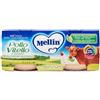 Mellin Danone Nutricia Soc. Ben. Mellin Omogeneizzato Pollo Vitello Con Verdure 2 X 80 G