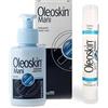 Biodue Oleoskin Kit Igienizzante Pharcos Gel Detergente Mani Alcool 74% E Clorexidina 50 Ml + Crema Mani Acido Ialuronico E Sale