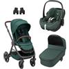 Maxi Cosi Trio Passeggino Oxford, Navicella Oria, Pebble 360 Pro Maxi Cosi Essential Green