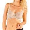 Selene, Reggiseno Donna in Pizzo Ricamato, con Ferretto e Senza Imbottitura, Collezione Enma, Colore Terra, Taglia 4C