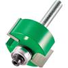 Trend CraftPro Fresa per incastri, gambo 1/4 pollice, lunghezza di taglio 15,9 mm, diametro di taglio 31,8 mm, include cuscinetti multipli, metallo duro (TCT), C193X1/4TC