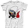 3styler T-Shirt Uomo Calimero 2 - Il Pulcino Tutto Nero - Carosello - Linea Classic - 100% Cotone 185 gr/mq (XXL, Grigio Melange)
