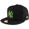 New Era York Yankees 59fifty cap Season Basic Black/Island Green - 7 1/2-60cm