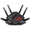 ASUS Router Wireless ROG Rapture GT-BE98 10 Gigabit Ethernet Quad-band (2.4 GHz / 5 GHz-1 / 5 GHz-2 / 6 GHz) Nero
