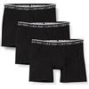 Calvin Klein Surge Boxer Brief 3pk NEW, Boxer Uomo, Black/White/Turbulence, M