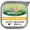 NaturalPet Cat Adult Patè Grain Free 100 gr - Anatra, pollo e verdure Cibo umido per gatti