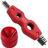 Doafoce Sbavatore Interno ed Esterno Alesatore Universale e Detergente per Tubi in Rame Tubi Sbavatura Frese Alesatore Interno Esterno per Tubi da 4mm e 30 mm 4 in 1 Spazzola per Sbavatura per Tubi in PVC