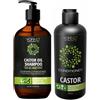 YOFING NEW GENERATION Olio di Ricino Shampoo e Balsamo Per la Crescita dei Capelli