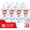 Omino Bianco - Additivo Lavatrice Bianco Vivo in Gel per Bucato, Azione Sbiancate, Specifico per i Tessuti Bianchi, 1000 ml x 3 Flaconi