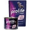 Prolife Grain Free Maiale Con Patate Cibo Umido Per Cani Adulti Taglia Mini Bustina 100g Prolife Prolife