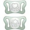 Chicco PhysioForma - Micrò Succhietto 0-2M Tettarella in Silicone Neutro, 2Pezzi