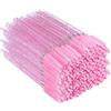 G2PLUS 300PCS Scovolini Ciglia：Pennello per Ciglia Monouso Rosa,Scovolini Mascara Monouso con Manico in Cristallo,Applicatore Mascara per L'estensione Delle Ciglio,Accessori Trucco Occhi