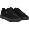 Tommy Hilfiger Sneakers Vulcanizzate Donna Suede Scarpe, Nero (Black), 37 EU