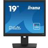 iiyama ProLite B1980D-B5 - Monitor a LED - 19 - 1280 x 1024 @ 60 Hz - TN - 250 cd/m² - 1000:1 - 5 ms - DVI, VGA - nero opaco