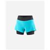 Salomon Sense Aero 2in1 W - Short Running - Donna - Azzurro