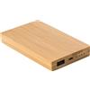 Power bank in bamboo personalizzato Ruby 4000 mAh personalizzate o neutre