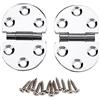 Fdit 2PCS Cerniere In Rame Pieghevole 180 Gradi Cerniera Tavolo Macchina Da Cucire