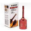 Amboss Werkzeuge Incudine RED Edition M14 - Corona diamantata per smerigliatrice angolare in gres porcellanato, piastrelle dure, granito/corona di perforazione a secco ideale (Ø 5 mm)