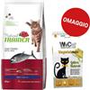 Trainer Natural per Gatti Adult con Tonno da 10 Kg + OMAGGIO SABBIA