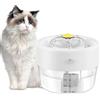 MENAYODA Fontana per gatti senza fili, 1 l, con sensore di movimento e batteria 1000 mAh, fontana per gatti ultraleggera, 120 induttore grandangolare per gatti, cani