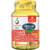 OPTIMA NATURALS SRL Optima Colours Of Life Vegan 12 Vitamine + Minerali Integratore Difese Immunitarie 60 Compresse