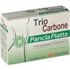 POOL PHARMA SRL Trio Carbone Pancia Piatta Integratore Contro Gonfiore Addominale 10+10 Bustine