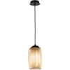 Ondaluce Lampada sospensione D15 cm - vetro soffiato Ambra BONNIE MOD3