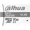 Dahua TF-P100-5121GB Scheda Micro SD 512 GB Velocità nominale U3 / V30 / Class10 - Dahua