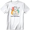 K-up Articoli personalizzate. Maglietta in cotone personalizzata con logo Festa della Donna - K-up personalizzate o neutre