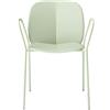 Scab Design Sedia Mentha con braccioli