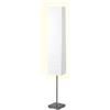 Brilliant Milos 92603/75 - Sistema di faretti a 2 luci, 2x E14 massimo 40 W, in metallo e carta di riso, colore: Titanio/Bianco