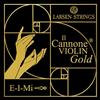 LARSEN STRINGS Larsen - Il Cannone Gold - MI-Soloist Corda individuale - Violino 4/4 - Acciaio al carbonio, Sfera/Anello, Sfera amovibile - Tensione 9,0 kg/19.8 lbs