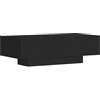 vidaXL Tavolino da Salotto Nero 100x49,5x31 cm in Legno Multistrato