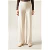 Calzedonia Pantaloni A Palazzo Punto Milano Naturale