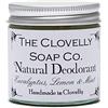 The Clovelly Soap Co. Clovelly Soap Co Balsamo Deodorante Naturale e Fatto a Mano all'Eucalipto, Limone & Menta, Barattolo di Vetro da 60gr