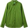 United Colors of Benetton Camicia 5CQYDQ06U, Verde Bosco 2G3, S Donna