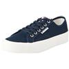 Tommy Jeans Sneakers Vulcanizzate Uomo Scarpe, Blu (Dark Night Navy), 46