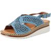Manitu 910214-55, Sandali Donna, Blu, 41 EU