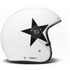 DMD Casco DMD P1 Star bianco