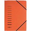 Pagna 24007-12 - Cartella con elastico, formato A4, colore: Arancione